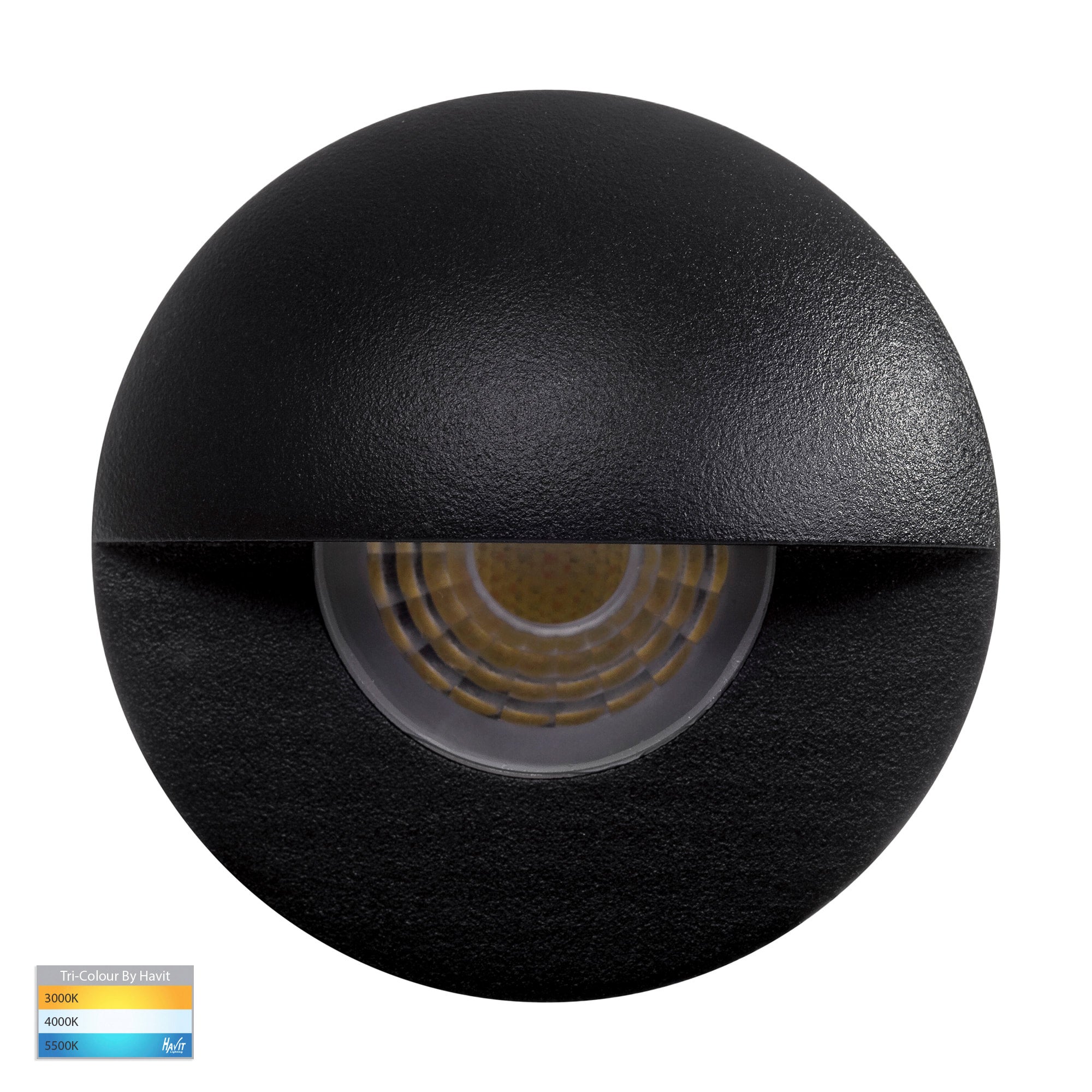ELITE EYELID 5w INGROUND \ DECK LIGHT BLACK HAVIT Nordwest lighting