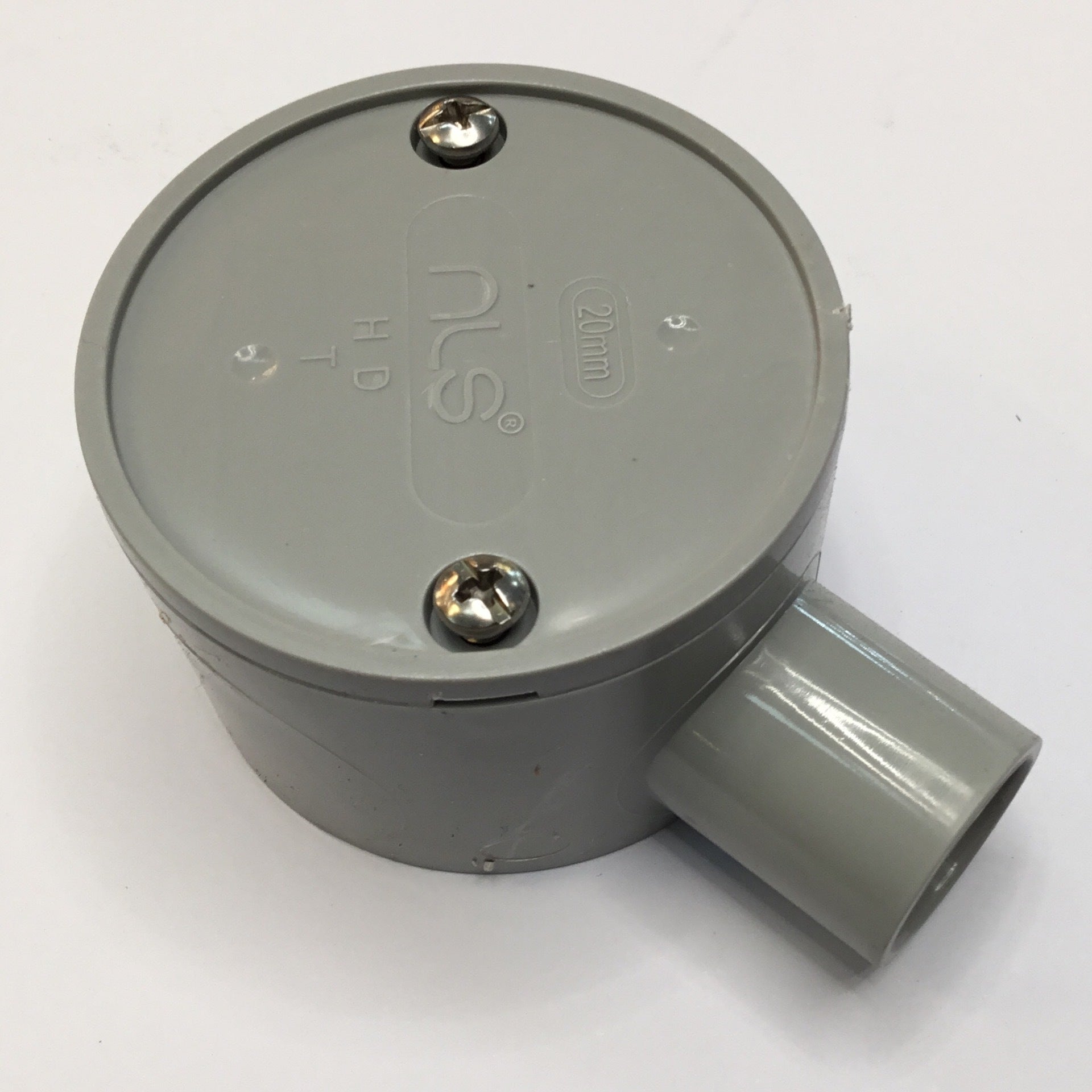 SHALLOW JUNCTION BOX 20mm 1 WAY NLS Nordwest lighting pty ltd